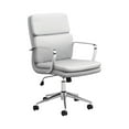 thumbnail image 1 of Ximena Standard Back Upholstered Office Chair White, 1 of 5