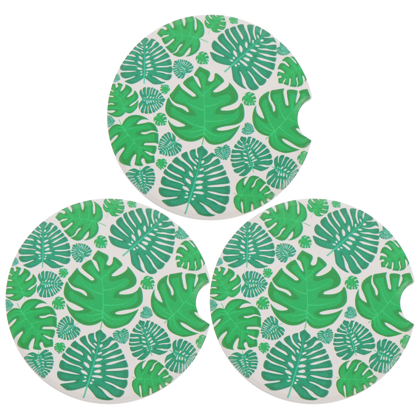 Coaster for Car Cup Holder Ceramic Dining Table Decoration Removable