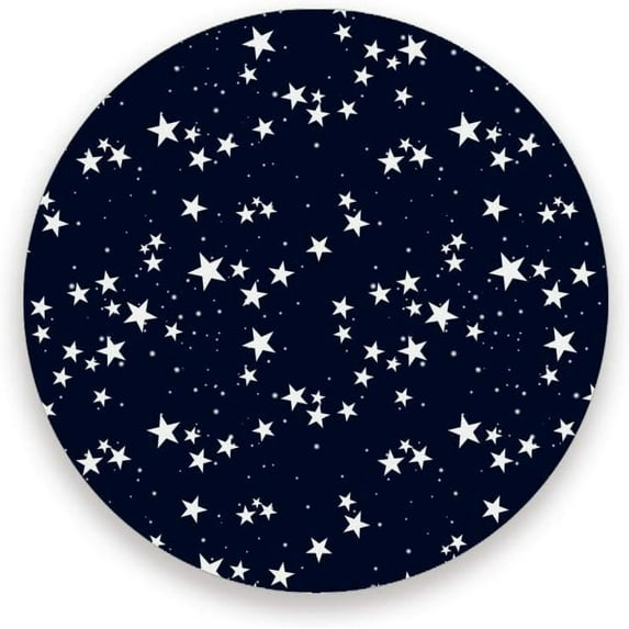 Coasters for Drinks Set of 2 Pieces Absorbent Ceramic Coasters with Cork Base, Starry Night Sky Coffee Coaster Great Gift for Table, Housewarming, Birthday, Kitchen, Home Decor Cup Coasters