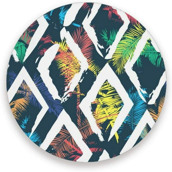 Coasters for Drinks Set of 4 Pieces Absorbent Ceramic Coasters with Cork Base, Beautiful Watercolor Pattern Coffee Coaster Great Gift for Table, Kitchen, Home Decor Cup Coasters