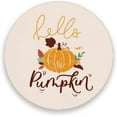 thumbnail image 1 of Coasters for Drinks Set of 4 Pieces Absorbent Ceramic Coasters with Cork Base, Colorful Pumpkins Coffee Coaster Great Gift for Table, Housewarming, Birthday, Kitchen, Home Decor Cup Coasters, 1 of 5