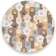 thumbnail image 1 of Coasters for Drinks Set of 4 Pieces Absorbent Ceramic Coasters with Cork Base, Cute Cat Paw Coffee Coaster Great Gift for Table, Housewarming, Birthday, Kitchen, Home Decor Cup Coasters, 1 of 5