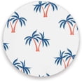 thumbnail image 1 of Coasters for Drinks Set of 4 Pieces Absorbent Ceramic Coasters with Cork Base, Minimalist Coconut Tree Coffee Coaster Great Gift for Table, Housewarming, Birthday, Kitchen, Home Decor Cup Coasters, 1 of 5
