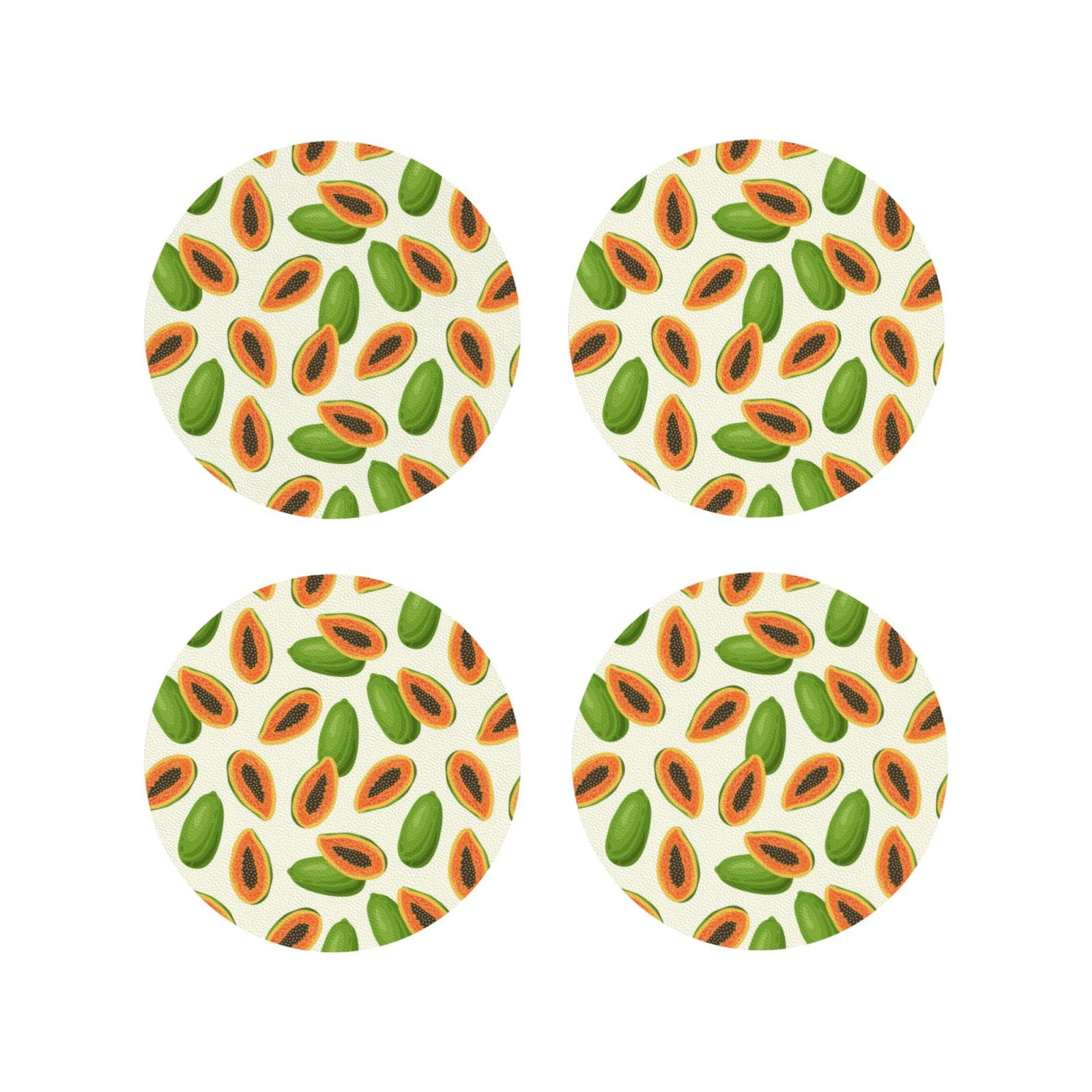 Coasters Set of 4, Drinking Coasters for Tabletop Protection, Suitable