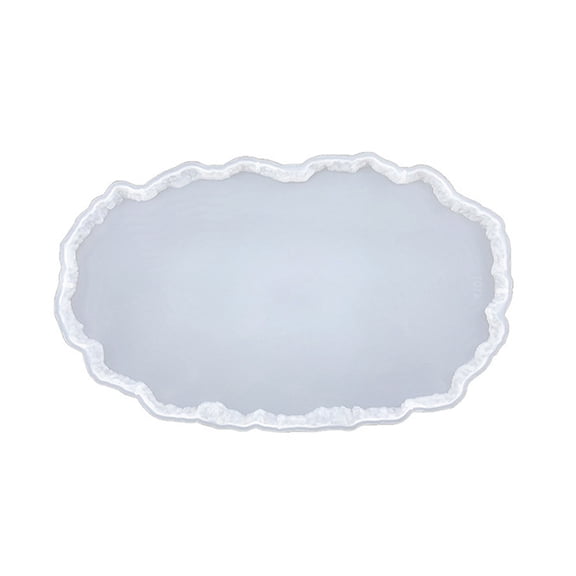 Coasters Storage Box Mold Epoxy Resin Casting Molds for Making Faux Agates Tray,Serving Board Resin Coasters Mold Gifts