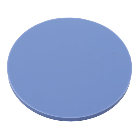 Coasters Tea Cup Mat Table Pad Round Silicone Heat Resistant Drink Coffee Mug Blue YIWEI