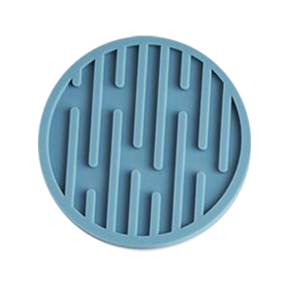 Coasters Tea Cup Mat Table Pad Round Silicone Heat Resistant Mat For Drink Coffee Mug Glass Beverage Holder