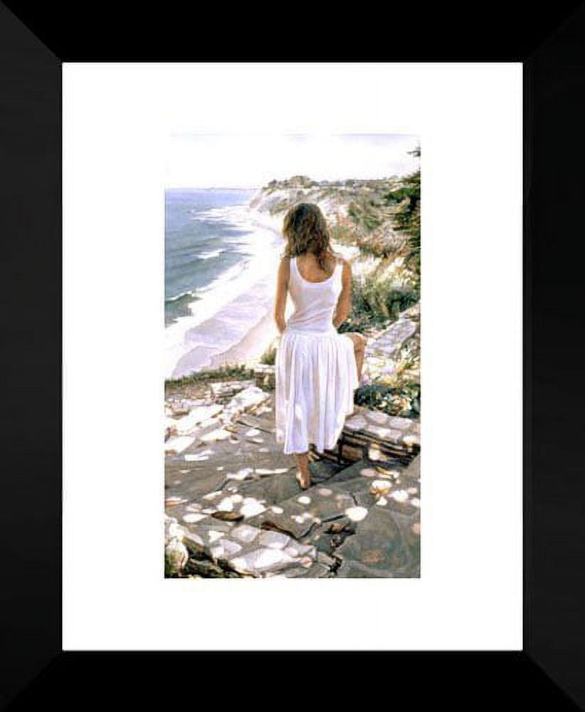 Coastline 20x24 Framed Art Print by Hanks, Steve