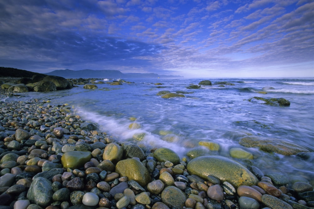 Coastline And Waves Gros Morne National Park Newfoundland & Labrador Canvas Art - John Sylvester Design Pics (17 x 11)