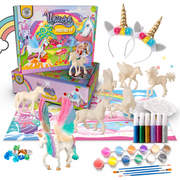 Coastline Craft Unicorn Arts and Crafts for Kids Painting Craft - Unicorn Painting Kit for Girls & Boys Ages 3 & up