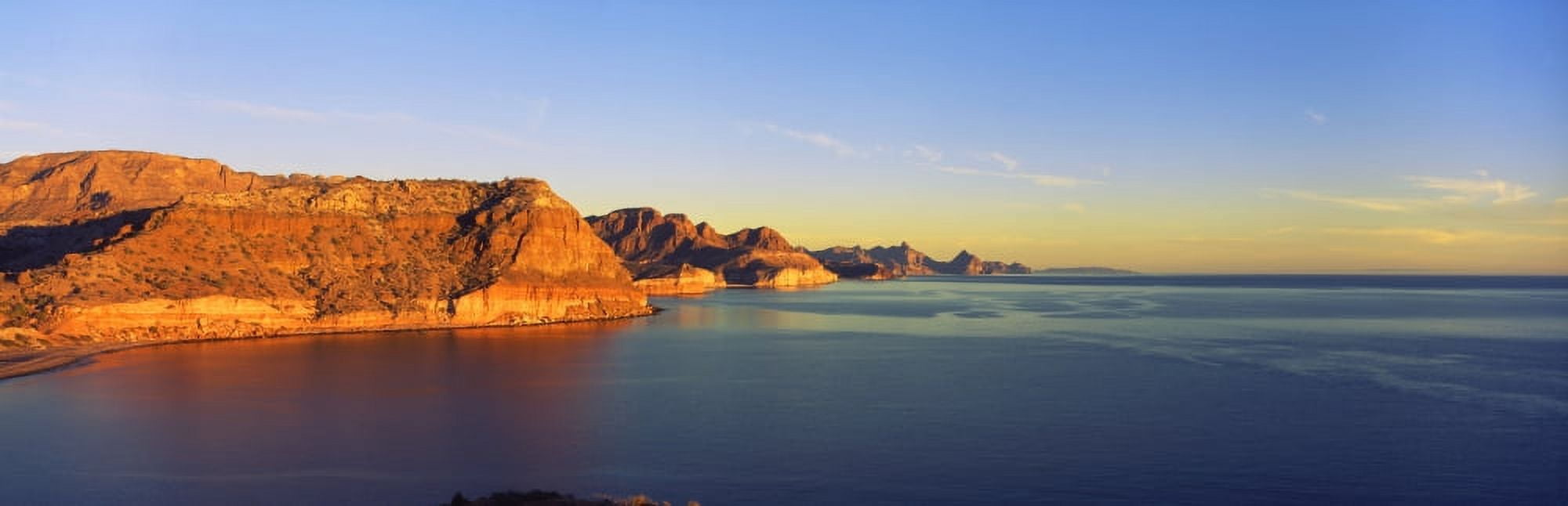 Coastline Gulf of California Baja California Sur Mexico Canvas Art - Panoramic Images (27 x 9)