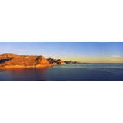 Coastline, Gulf of California, Baja California Sur, Mexico Poster Print 36 x 12