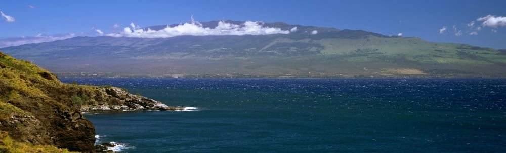 Coastline Oahu Hawaii USA Canvas Art - Panoramic Images (36 x 12)