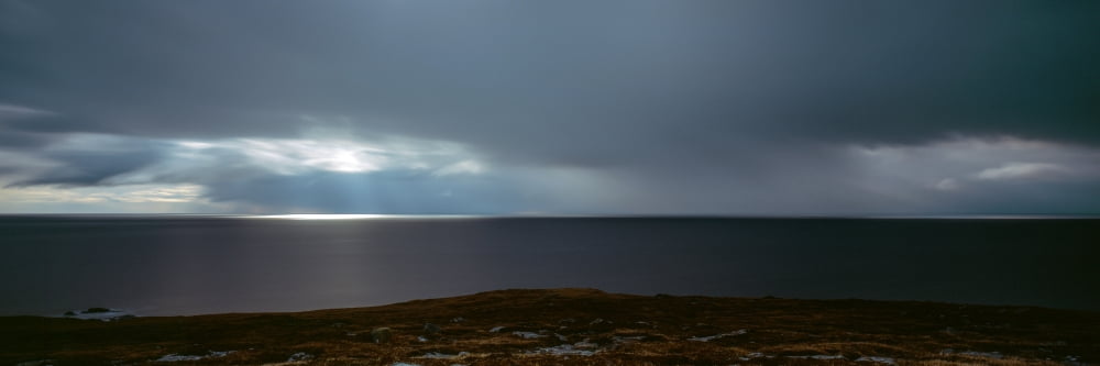 Coastline Orkney Islands Scotland Canvas Art - Panoramic Images (27 x 9)