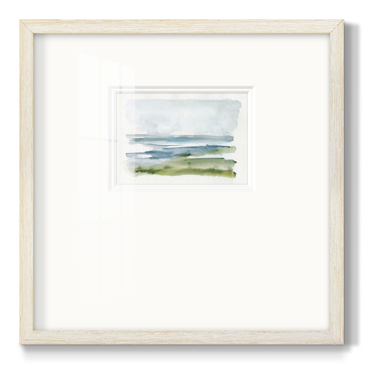 Coastline Splash IPremium Framed Print