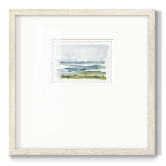 Coastline Splash IPremium Framed Print