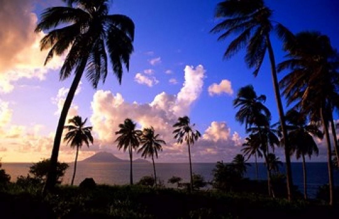 Coastline St Kitts Canvas Art - Michael DeFreitas DanitaDelimont (27 x 18)