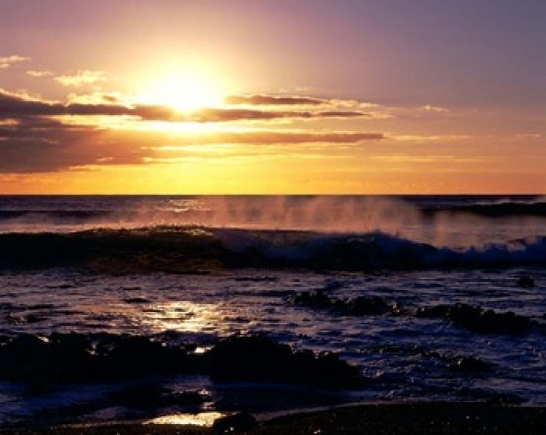Coastline at Sunset Lanzarote Canary Isles Spain Canvas Art - Paul Thompson DanitaDelimont (20 x 16)