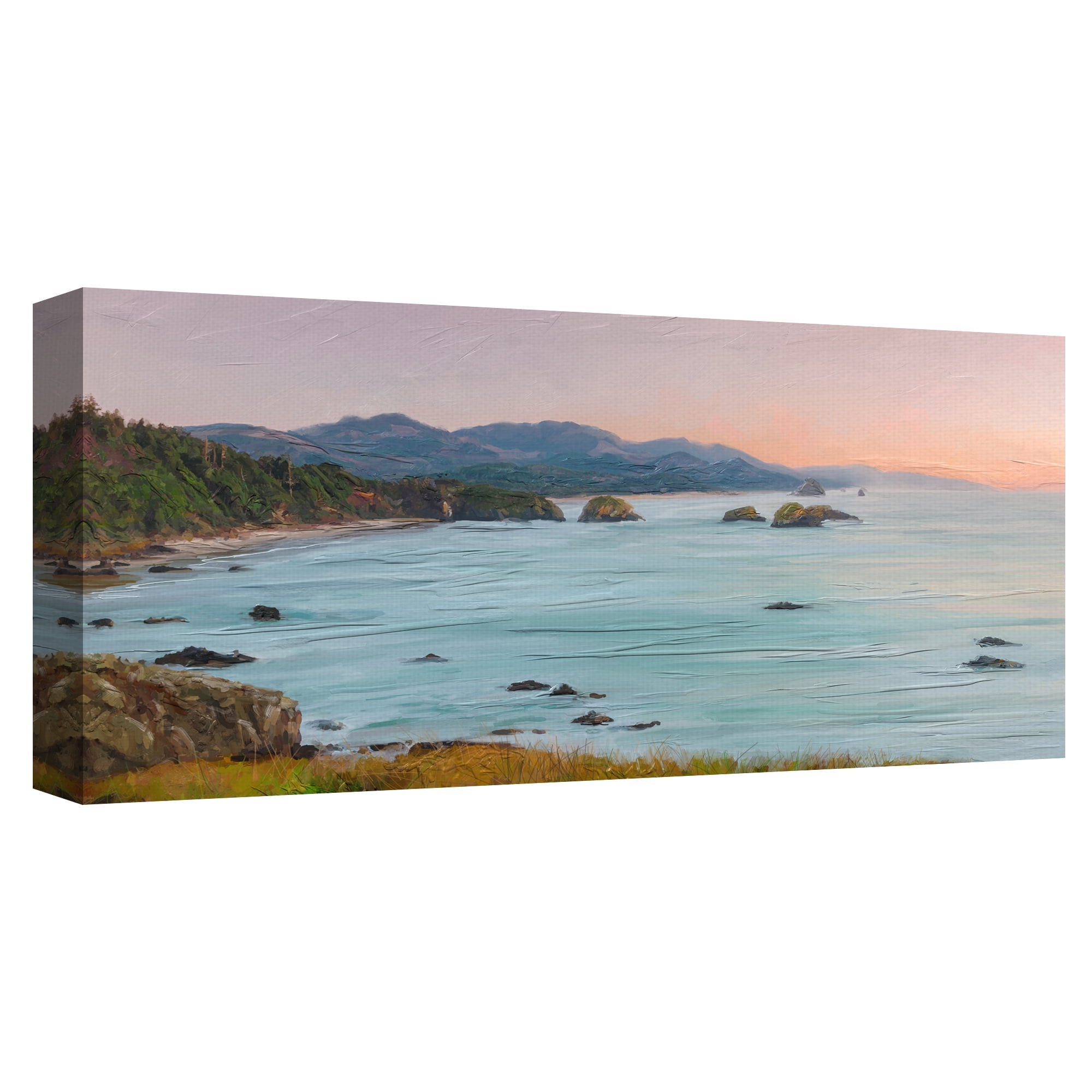 Coastline by Studio Arts Canvas Art Print