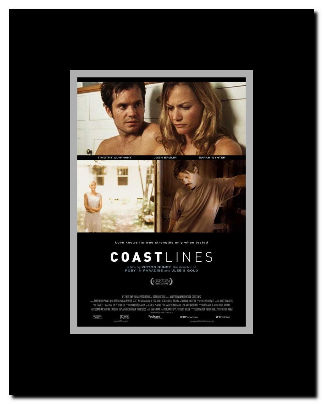 Coastlines Framed Movie Poster