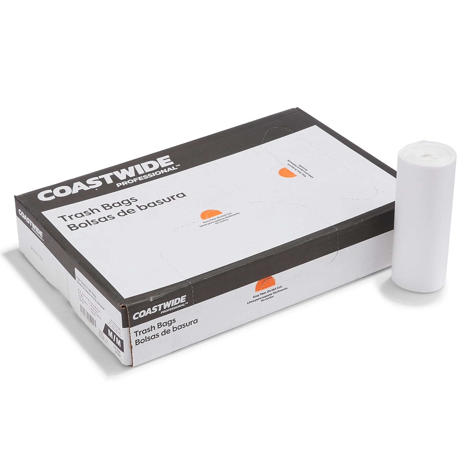 Staples Coastwide Professional 20-30 Gallon Trash Bag 30" x 37" High Density 16 mic Natural 250