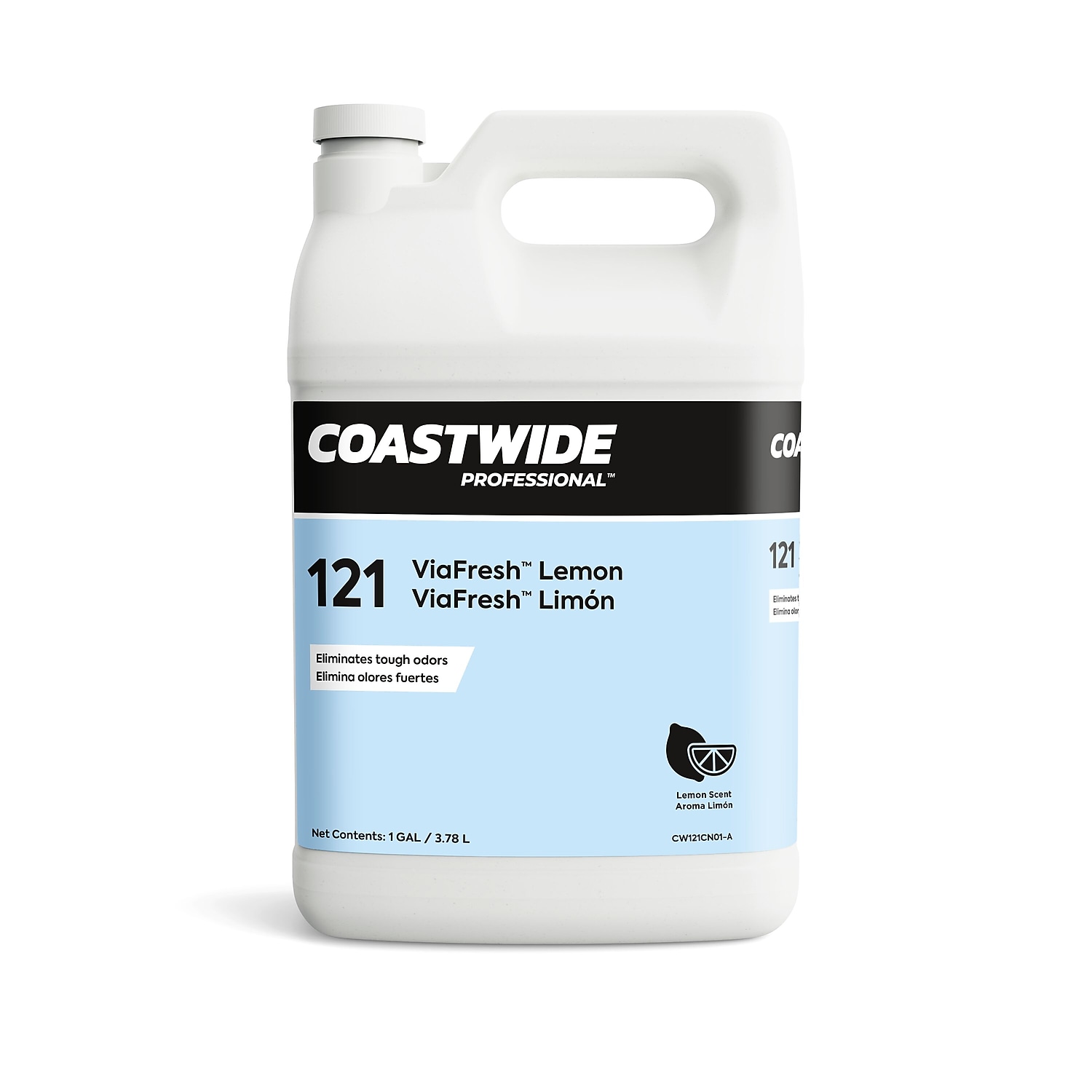 Staples Coastwide Professional Air Freshener ViaFresh Lemon Drop Concentrate 3.78L 4/Carton