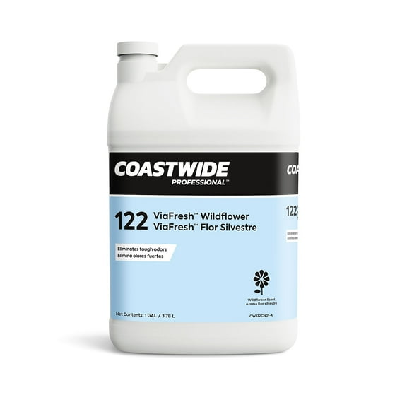 Staples Coastwide Professional Air Freshener ViaFresh Wildflower Concentrate 3.78L 4/Carton