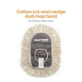 thumbnail image 1 of Staples Coastwide Professional Cut-End Wedge Dust Mop Head Cotton White 3/Pack CW56762, 1 of 5