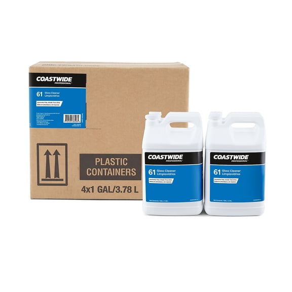 Staples Coastwide Professional Glass Cleaner 61 Concentrate 3.78L 4/Carton (CW610001-A)