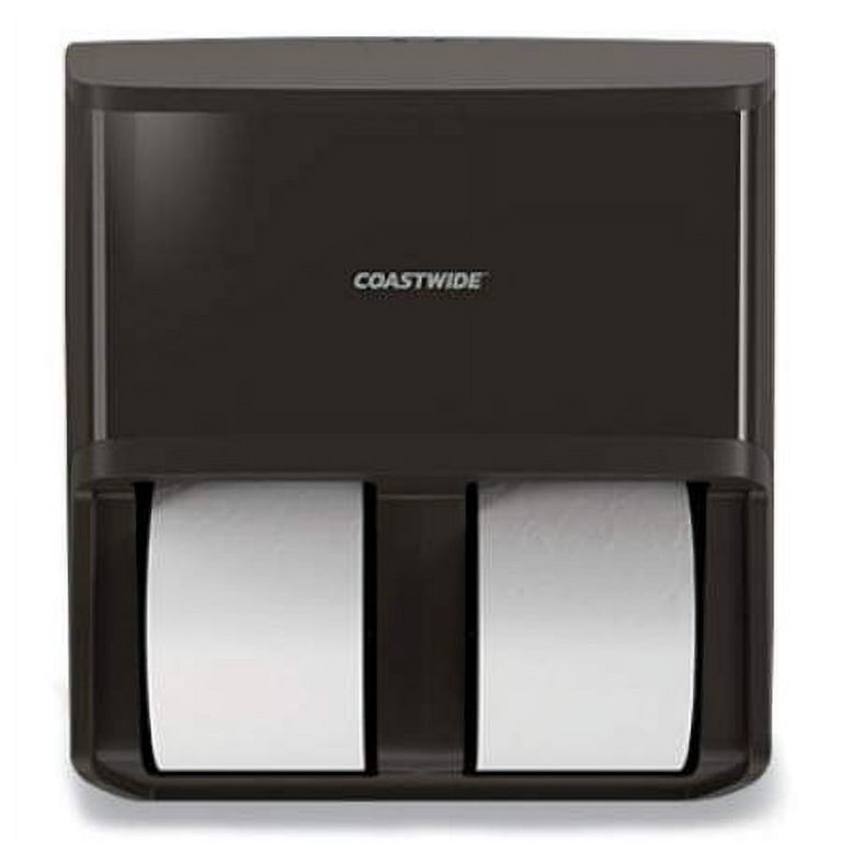 J-Series Quad Bath Tissue Dispenser, 13.52 x 7.51 x 14.66, Black Metallic J-Series Quad Bath Tissue Dispenser, 13.52 x 7.51 x 14.66, Black Metallic