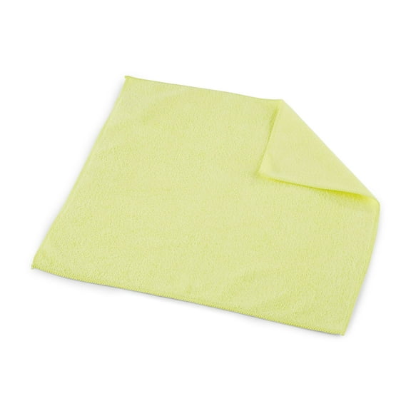 Staples Coastwide Professional Microfiber Cloths 16" x 16" Yellow 12/Pack (CW52879)