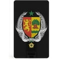 Coat Arms Of Senegal Usb Flash Drive Credit Card Design Memory Stick U