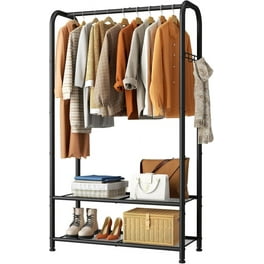Honey Can Do Modern Garment Rack, Adjustable, Chrome