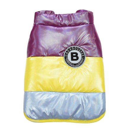 Coat Dog Puppy Jacket Waterproof Windproof Cloth for Chihuahua Poodles Yellow_XXL
