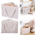 thumbnail image 1 of Coat Hanger Storage Triangle Hanger Storage Foldable Large Capacity Organizer Linen Proof With Handles For Closet Balcony Bathroom Home Textile Storage, 1 of 6