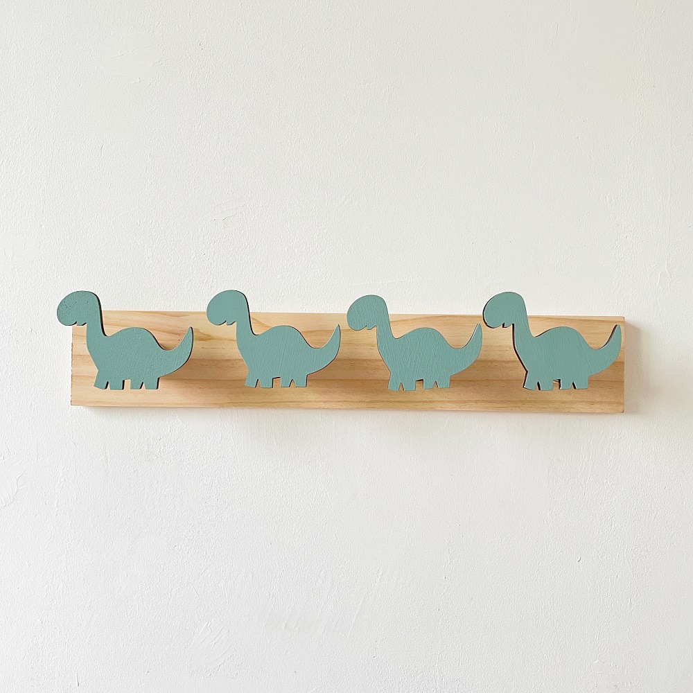 Coat Hanging Rack Wall Mounted Hat Hook Entryway Hook Dinosaur Design