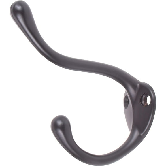 Coat & Hat Hook, 3-1/2" High, 2-1/4" Projection, Oil-Rubbed Bronze by Stone Harbor Hardware