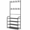 thumbnail image 1 of Coat Hat Rack Shoe Storage Shelf, 1 of 8