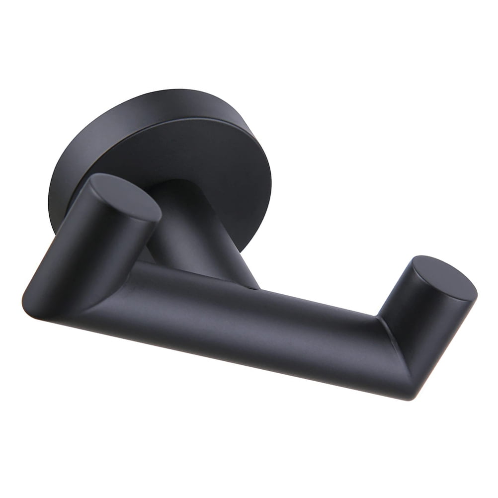 Coat Hook Bathroom Robe Towel Holder Wall Mounted Clothes Rack Bathrobe