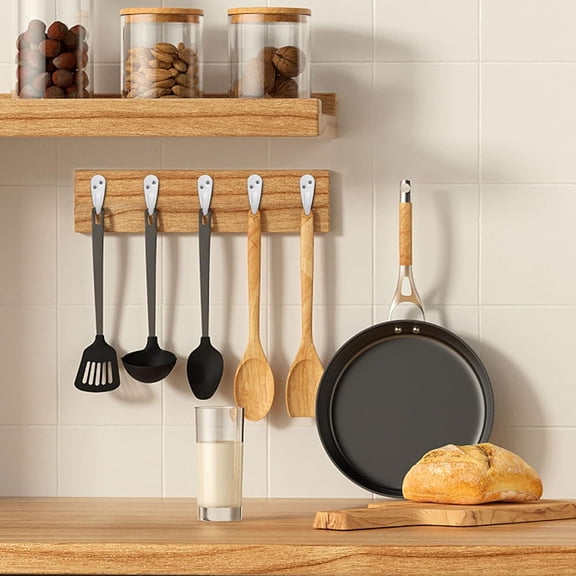 Coat Hooks Wall Mounted - Heavy Duty Metal Single Prong Robe Hanger Rustproof for Towel Hat Key Bag on Bathroom, Kitchen, Livingroom