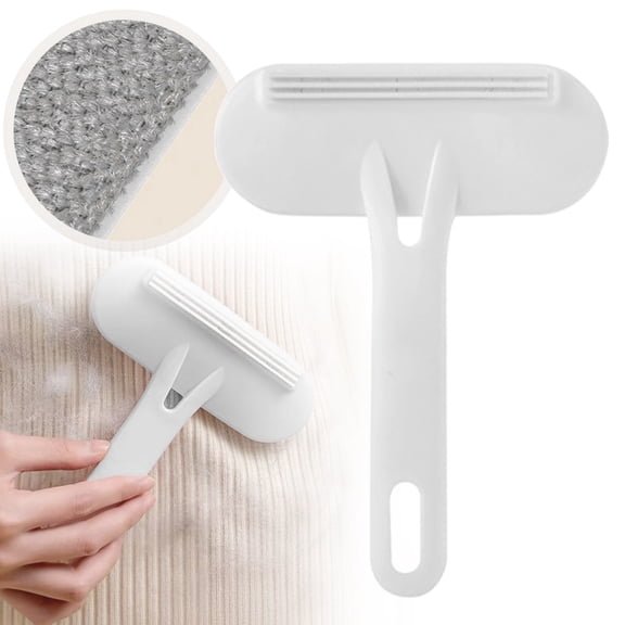 Coat Lint Remover A, Double Cleaning Brush for Clothes Furniture Carpet, Reusable Pet Hair Remover, No Batteries Needed, Effective On Clothes, Furniture, and Carpets, Eco-Friendly Alternative