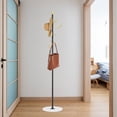 thumbnail image 1 of Coat Rack, Clothes Rack with Mable Base, Freestanding Coat Rack, 1 of 16