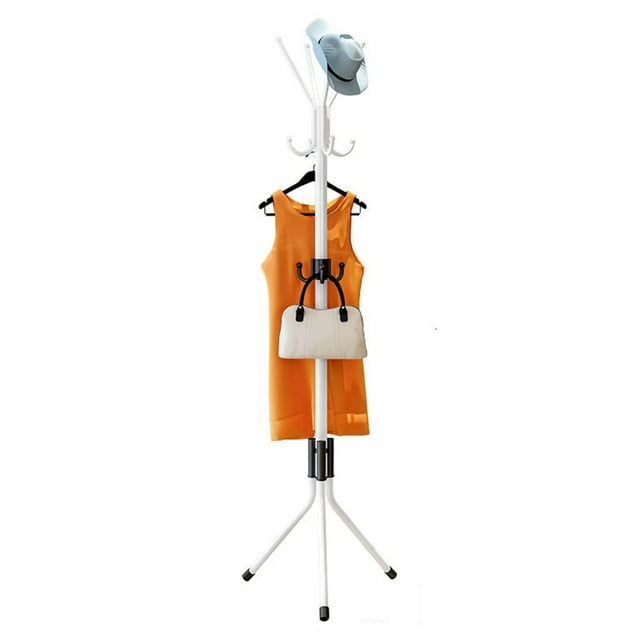 Coat Rack Coat Tree Free Standing Coat Rack 11 Hooks, 68"H, Bedroom Scarf Umbrella Coat Tree