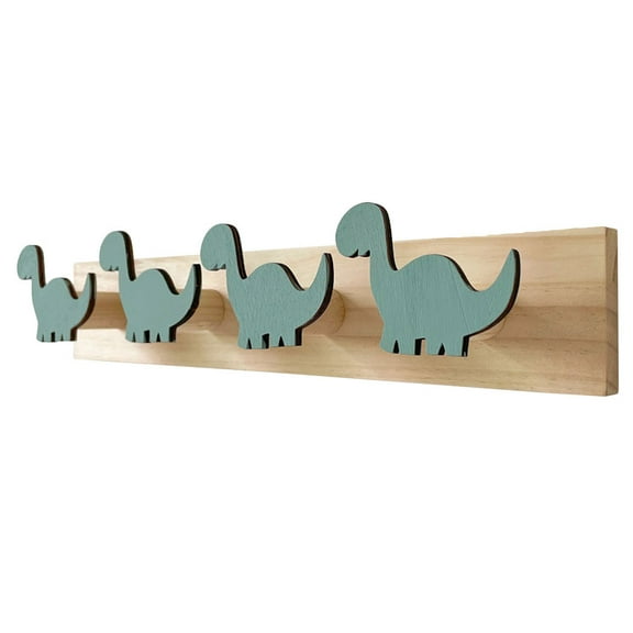 Worgeous Dinosaur Design Wall Mounted Coat and Hat Hanging Rack Entryway Hook