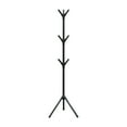 thumbnail image 1 of Coat Rack Freestanding, Pure Natural Solid Wooden Coat Tree, 6 Hooks And Adjustable Height Floor Hanger, Used In The Bedroom Living Room Office To Hang Clothes, Hats, Bags, 1 of 6