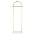 thumbnail image 1 of Coat Rack Freestanding | White Marble Base, Modern Gold Coat Racks | Fashionable Standing Coat Rack, Stable Entrance Coat Hanger for Entryway Hallway, Office or Bedroom, 1 of 9
