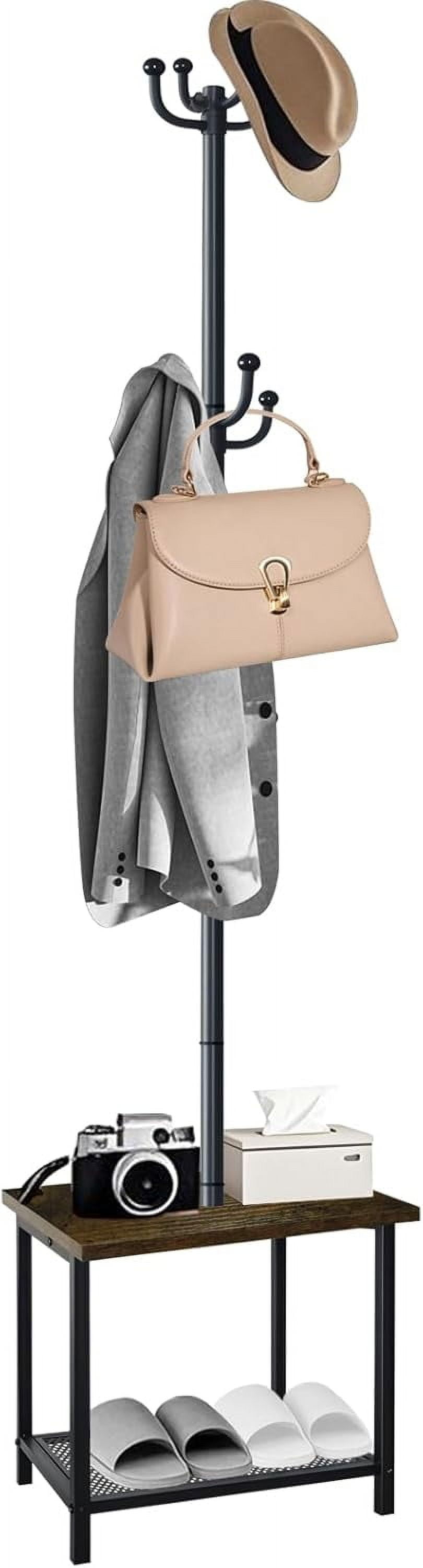 Coat Rack, Hall Tree with Bench and Shoe Storage,Coat Racks ...