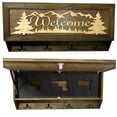 thumbnail image 1 of Coat Rack Hidden Gun Storage - Welcome by Bellewood Designs, 1 of 8
