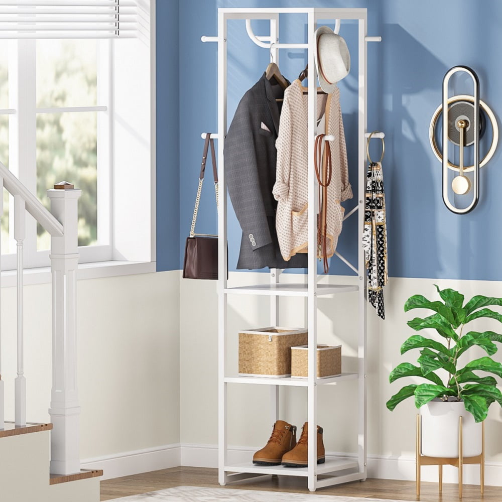 Coat Rack Stand, Freestanding Entryway Standing Coat Hanger Stand
