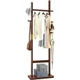 Coat Rack Tree Stand with Very Sturdy Base, Freestanding Small Clothes